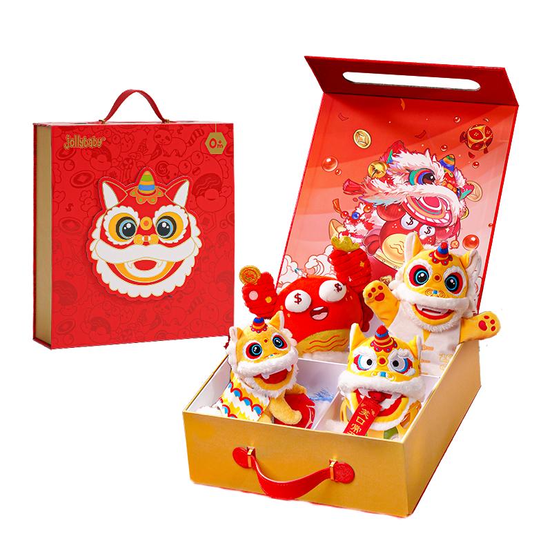 jollybaby国潮新年礼盒婴儿玩具