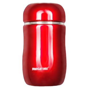 新家园保温杯女士时尚便携小巧水杯316不锈钢迷你真空杯焖烧杯子