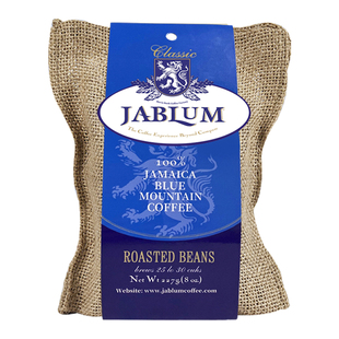 JABLUM牙买加进口蓝山一号精品蓝山咖啡豆新鲜烘焙高端黑咖啡227g