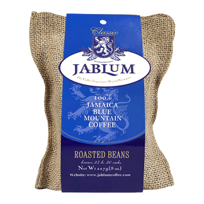 JABLUM牙买加进口蓝山一号精品蓝山咖啡豆新鲜烘焙高端黑咖啡227g