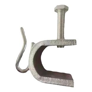 钢结构安全网挂钩 下挂式防护网 高空绳网挂件 钢结构安全网夹