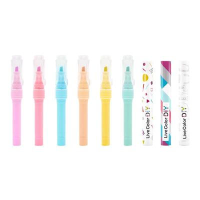 monami韩国斜头创意风慕娜彩色笔