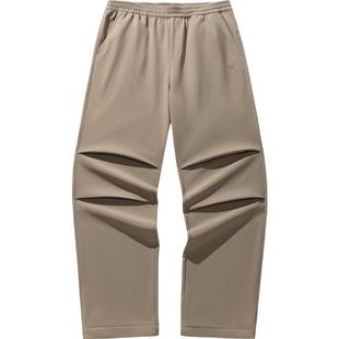 安踏山壳裤丨防泼水运动长裤女裤加绒户外软壳裤登山裤162546504N