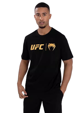 VENUM毒液 UFC 经典全棉圆领短袖运动健身跑步训练休闲T恤