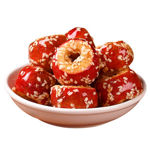 冻干山楂冰糖葫芦空心老北京特产解馋整颗无核小零食休闲食品批发