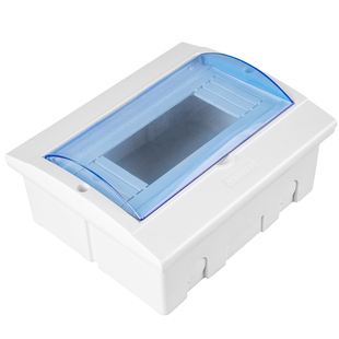 明装回路配电箱家用防水强电箱塑料暗装电箱盒空气开关盒子电控箱