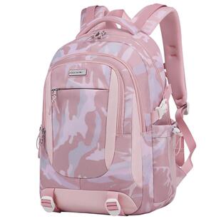 爱迪生书包女生初中生2025新款高中生大容量中学生减负护脊背包女