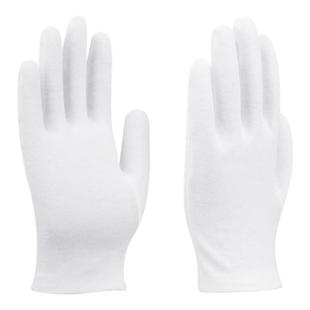 白手套纯棉女礼仪冬季加厚文玩盘珠开车工作作业干活劳保耐磨汗布
