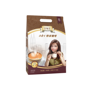 现货马来西亚三叔公老钱拉茶三合一速溶袋装奶茶粉原料马六甲480g