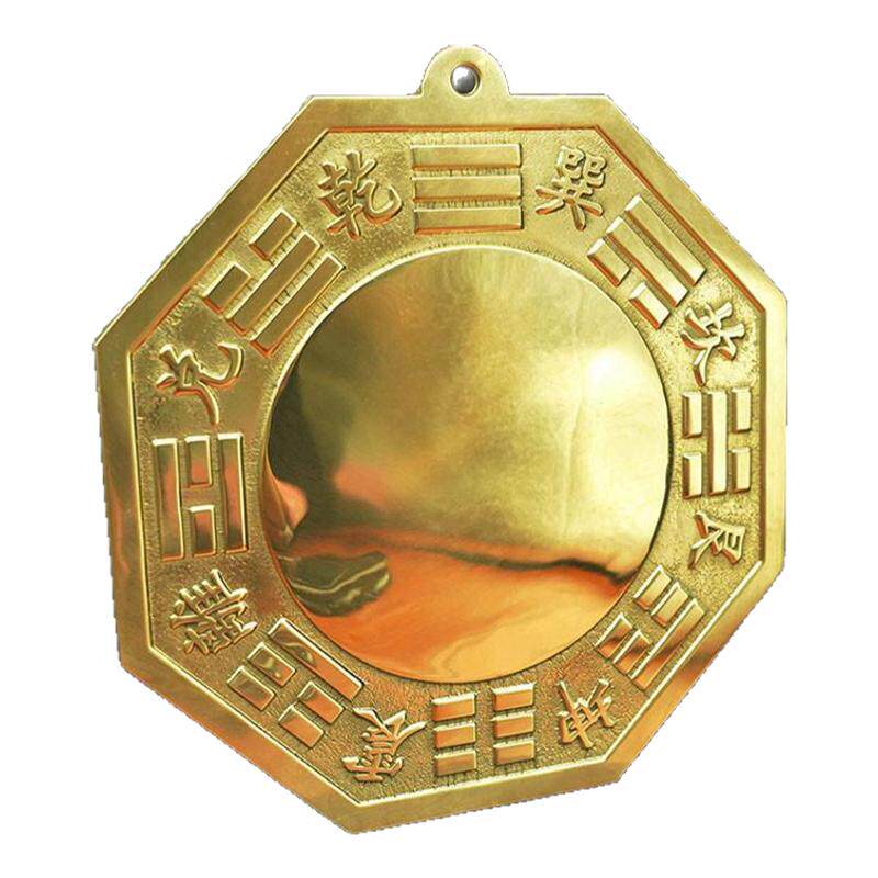 全铜八卦镜凸镜纯铜家用门口