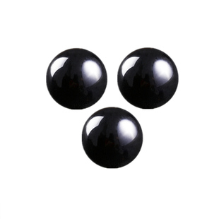 2025年苏民峰圆形小物件 天然黑色球摆件 玄关办公室桌面黑曜石球