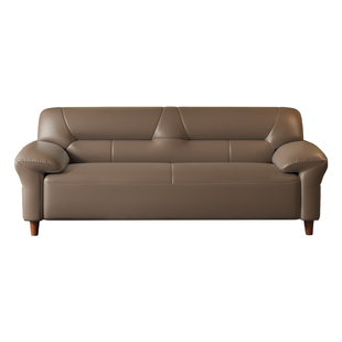 北欧真皮沙发小户型三人位头层牛皮沙发客厅现代简约办公懒人双人