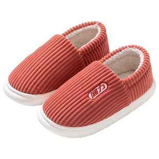 回力女士棉拖鞋2025新款冬季室内加绒保暖防滑厚底老人包跟棉鞋男