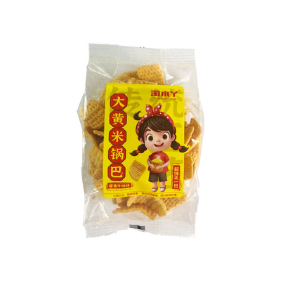 淘小丫大黄米锅巴整箱小零食