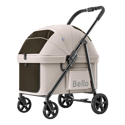 BelloD6轻便一键折叠宠物推车