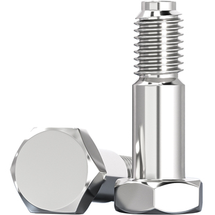 GB27 304不锈钢外六角塞打螺丝铰制孔螺栓定位头M6M8M10M12M16M20