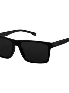 HUGO BOSS太阳眼镜男士方形框时尚偏光墨镜 1760