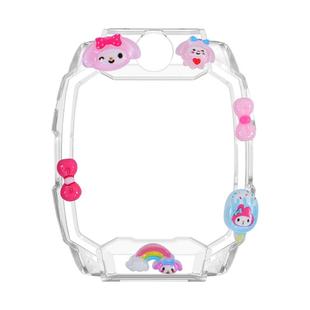 比丢适用小天才儿童电话手表Z11Z10Z9Z8AZ7AZ6AZ6ProZ5AD3SD2AQ2AQ1RQ1CZ1SQ3D5U5N5立体卡通透明保护壳