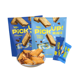 【自营】百乐顺德国进口巧克力夹心饼干106g零食礼物解馋便携小吃