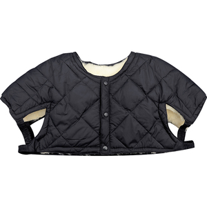 羊毛护肩带皮毛一体保暖睡觉男女中老年人肩膀颈防寒加厚坎肩冬季