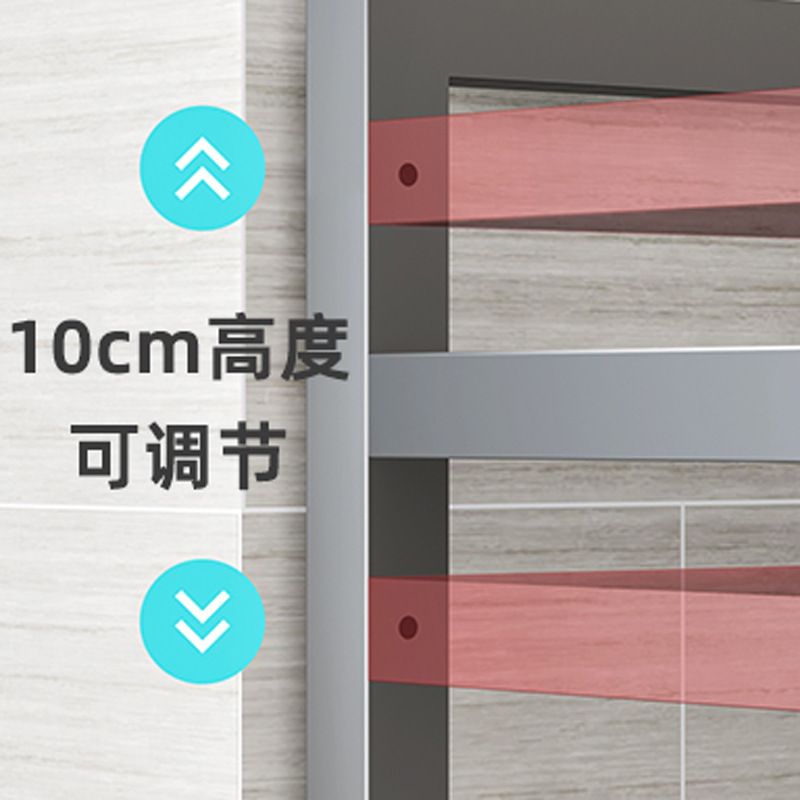 枪灰厨房电饭煲架子置物架多功能家用空气炸锅架烤箱微波炉收纳架