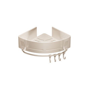 浴室置物架免打孔卫生间三角架子厕所转角洗漱台淋浴房壁挂收纳架