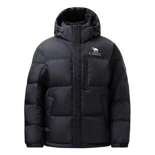 【鹅绒】骆驼户外羽绒服冬季新款女款男款防泼水外套加厚面包服