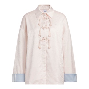 adidas阿迪达斯三叶草女子运动健身夹克外套KB6408