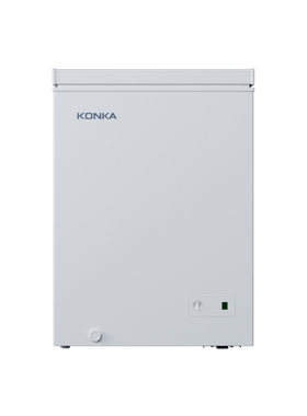 康佳100升小冰柜家用冷柜节能大容量保鲜冷冻两用囤货冷藏冷冻柜