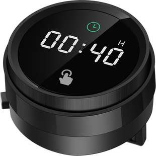 公牛时钟轨道插座倒计时定时适配器移动导轨配件厨房时间钟表插头