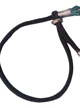 天然磷灰石925银可调手链