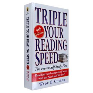 【现货】飞速提高你的阅读速度 口袋版 Triple Your Reading Speed: 4th Edition 三倍速英语阅读 Wade E. Cutler 第4版