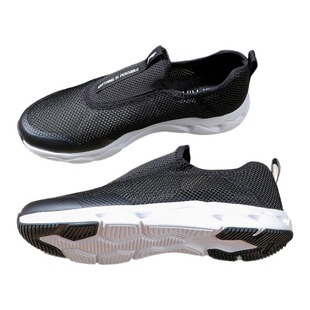 李宁一脚蹬超轻休闲鞋男鞋2025夏季新款网面透气健步鞋男运动鞋