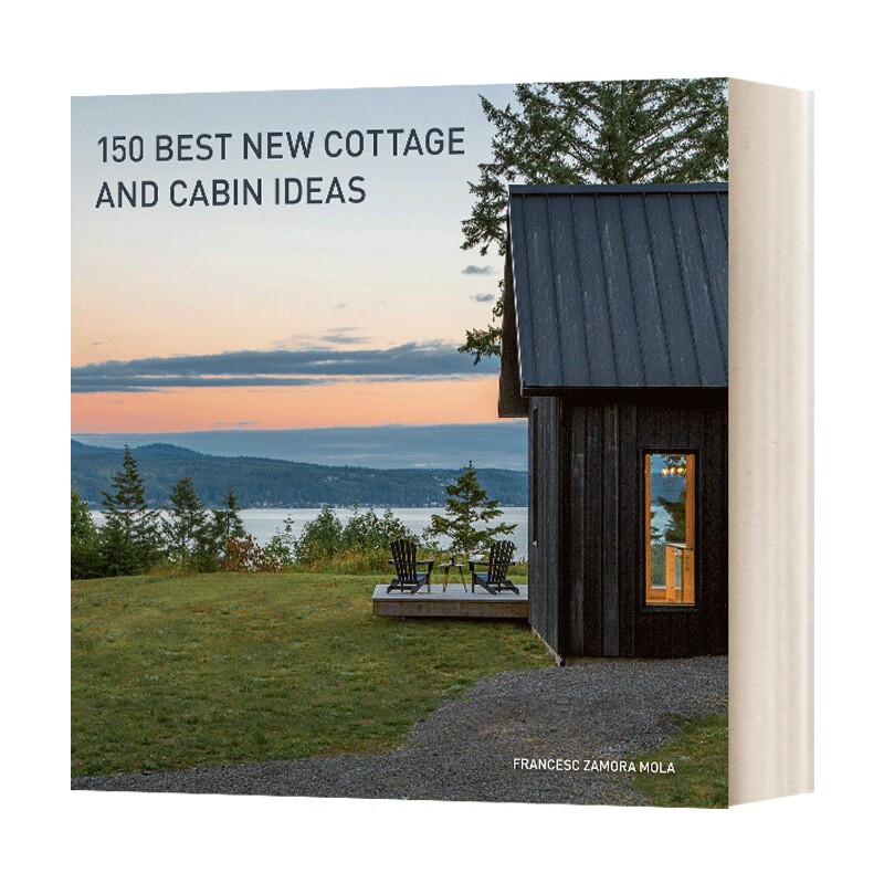 精装 英文原版 150 Best New Cottage and Cabin Ideas 150个木屋户型设计创意 英文版 进口英语原版书籍