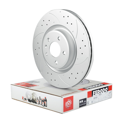 奔驰C级汽车打孔刹车盘菲罗多