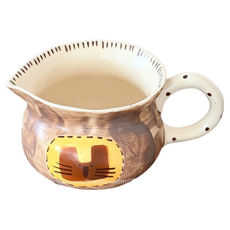 牧场物语兔子釉下彩大容量马克杯