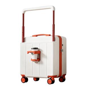 小型行李箱20寸18可登机上飞机2025新款女宽拉杆短途旅行密码皮箱