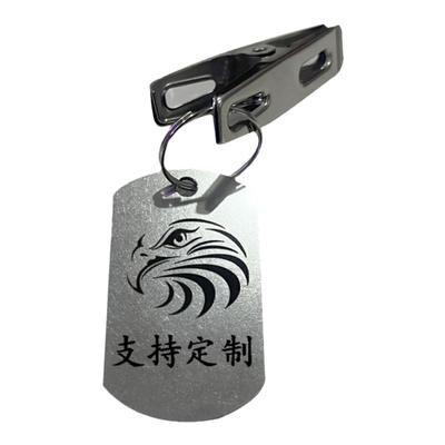 金属不锈钢幼儿园项链夹子定制