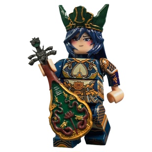 黑神话悟空封神榜四大天王多闻天王魔礼海乐高人仔积木人手办玩具