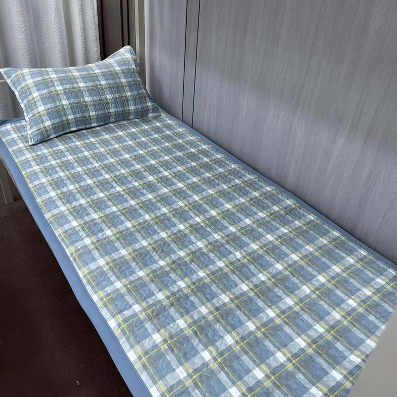 大学生宿舍床盖90*200cm寝室上下铺单人床双面防滑床单四季新款