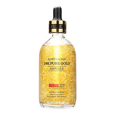 【官旗正品】大金瓶24K黄金保湿抗皱精华液100ml【有赠品】