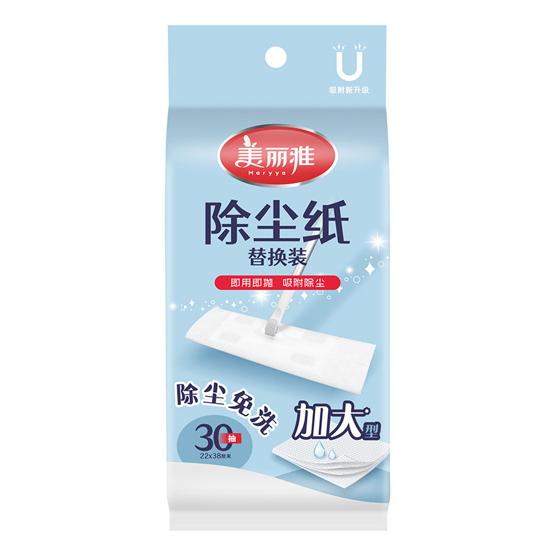 一次性除尘纸拖把美丽雅