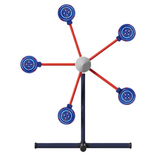 手枪打靶年会团建室内玩具立式旋转标靶射击游戏移动靶枪电动靶子