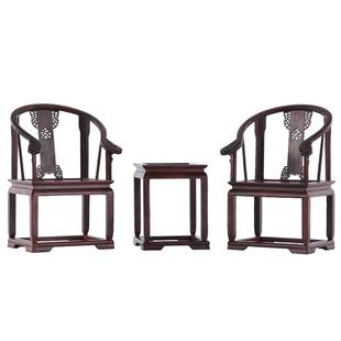 红木工艺品装饰摆件微缩模型家具实木雕刻红酸枝木皇宫椅微型椅子