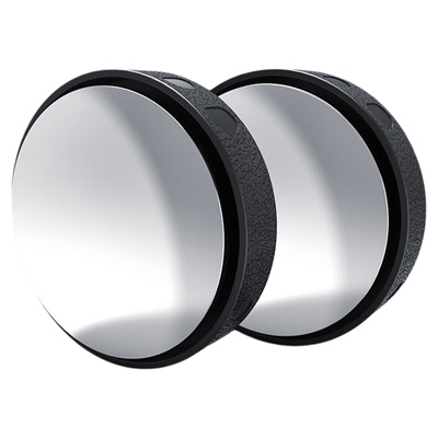 汽车倒车后视镜小圆镜360度旋转盲点区镜吸盘式超高清辅助反光镜