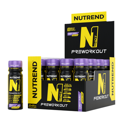 豹哥补剂捷克原装进口 NUTREND N1液体氮泵 20ML*20支