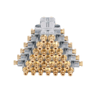 容积式定量分油器注塑机油排CNC车床加工中心机床精雕油路分配器