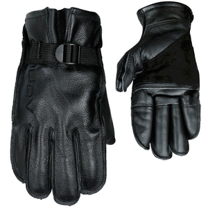 欣达户外运动索降手套牛皮速降手套绳降探洞手套全指战术滑降装备