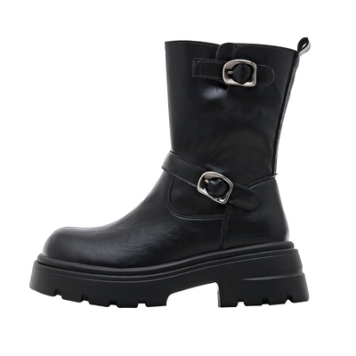 回力厚底马丁靴女款2025新款