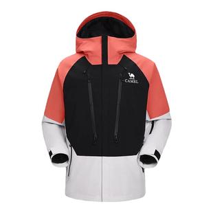 王俊凯同款骆驼王者凯甲冲锋衣鹅绒内胆三合一外套秋冬新款滑雪服